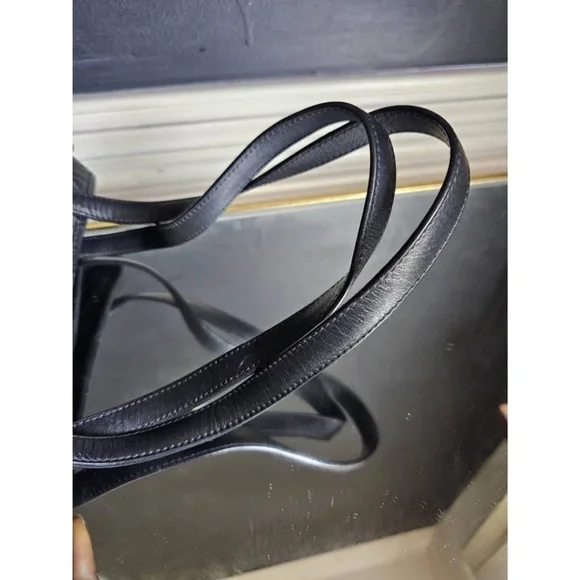 Authentic CHRISTIAN DIOR Cannage Panarea Tote Bag Black - Picture 10 of 13